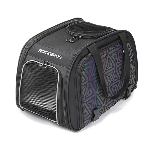 Torba rowerowa na bagażnik transportowa dla zwierząt Rockbros 30140028 25 l black