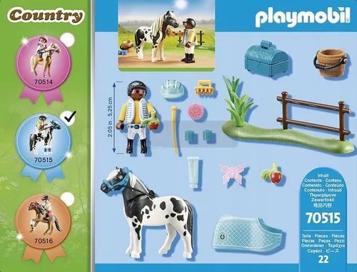 PLAYMOBIL Country 70515 Kucyk Lewitzer