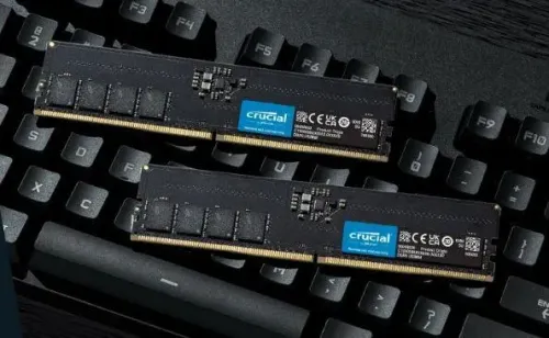 Pamięć RAM Crucial DDR5 16GB 4800 CL40 Czarny