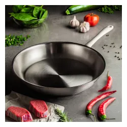 FISSLER Catania 28 cm - patelnia ze stali nierdzewnej