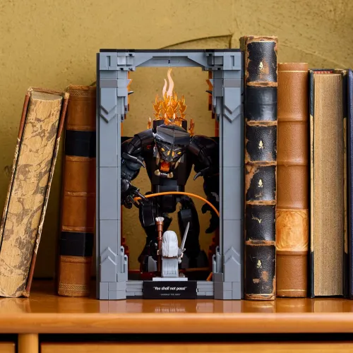 LEGO Klocki Icons 10367 Władca pierścieni: Book nook z Balrogiem
