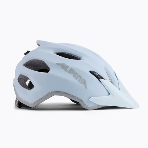 Kask rowerowy dziecięcy Alpina Carapax dove blue/grey matte