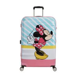 Bavul büyük American Tourister Wavebreaker Disney-Minnie pink kiss