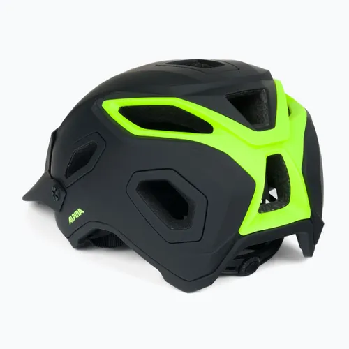 Kask rowerowy Alpina Comox black neon matte
