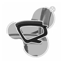 Fotel HUZARO Ranger 1.0 Mesh Szary