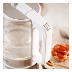 Czajnik elektryczny bezprzewodowy szklany MESKO MS 1301W 1,7 l