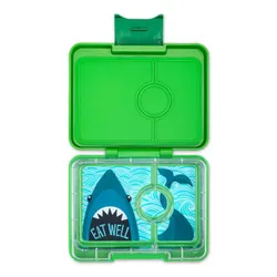Śniadaniówka / lunchbox dziecięcy Yumbox Snack - Jurassic green / shark