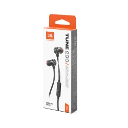 Słuchawki przewodowe JBL Tune 290 Dokanałowe Mikrofon Czarny