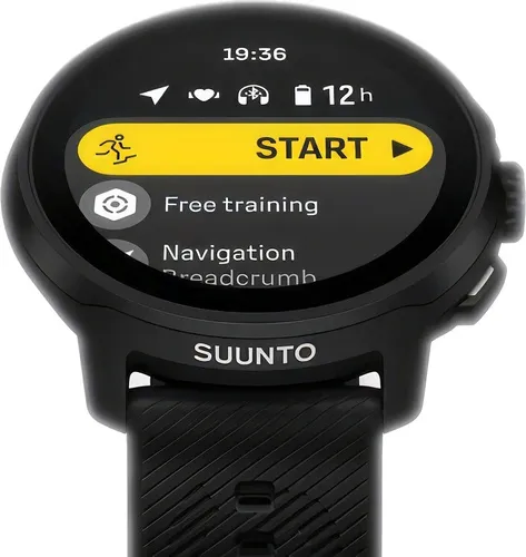Smartwatch SUUNTO Run Czarny silikonowy