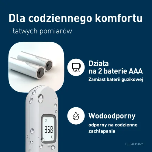 Termometr Omron Gentle Temp 730 MC-F300-E
