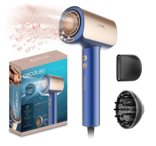 Suszarka CECOTEC DryGlam Nano Plasma Niebieski 1600 W