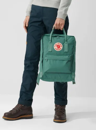 Fjallraven Kanken sırt çantası - arctic green / spicy orange