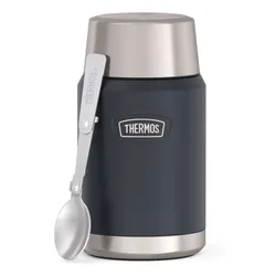 Termos obiadowy z łyżką Thermos Icon Food Jar 0,71 l - granite