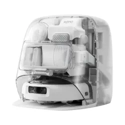 Robot sprzątający DJI Romo P2 Funkcja mopowania Stacja oczyszczająca Tworzenie mapy pomieszczenia Funkcje AI Biały