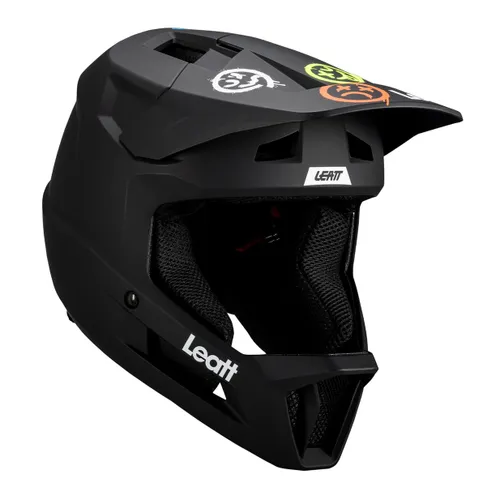 Kask rowerowy dziecięcy Leatt MTB Gravity 1.0 V25 Jr black