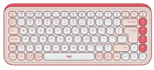 Klawiatura membranowa Logitech POP Icon Keys Różowy