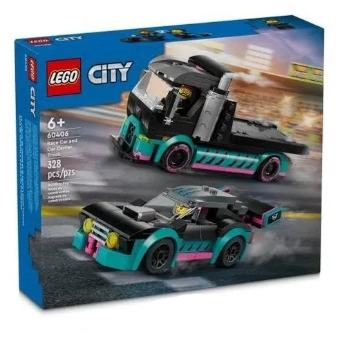 LEGO CITY 60406 гоночный автомобиль и эвакуатор