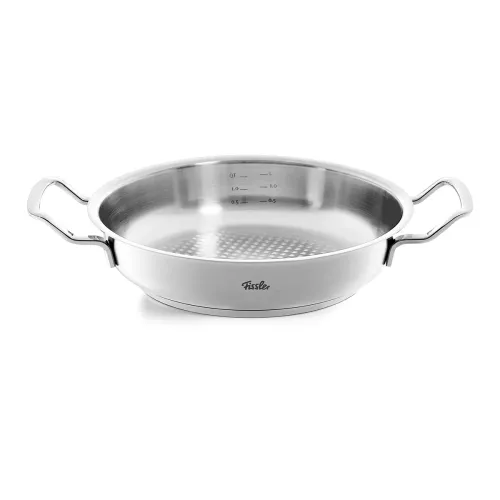FISSLER Original Profi Collection 24 cm - patelnia ze stali nierdzewnej do serwowania