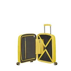 Чемодан маленький расширяемый American Tourister StarVibe - electric lemon