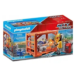 PLAYMOBIL City Action 70774 Produkcja kontenerów