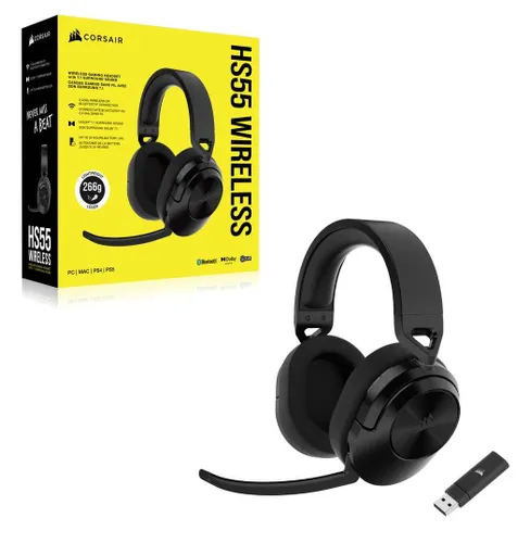 Corsair HS55 Siyah Kulaklıklar (CA-9011280-EU)