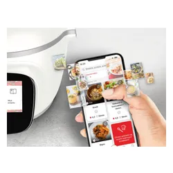 Multicooker TEFAL Cook4me Touch Pro CY94X1F1 (Wi-Fi) z pokrywą do zapiekania Extra Crisp dającą funkcjonalność AirFryera