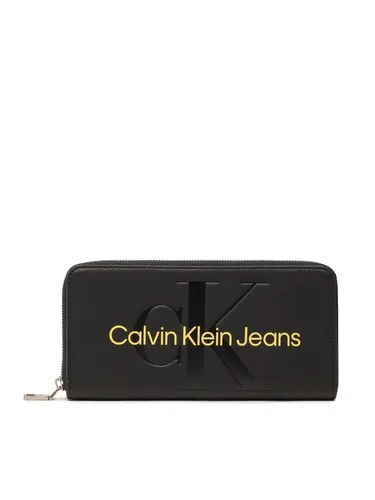 Calvin Klein Jeans Большой женский кошелек Sculpted Mono Zip Around Mono K60K607634