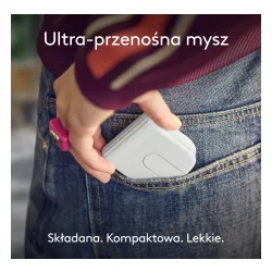 Myszka Logitech Mobi Fold Biały
