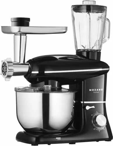 Robot kuchenny planetarny MOZANO Rob 02 1400W z blenderem kielichowym Czarny