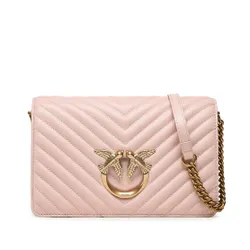 Pinko dragoste Click clasic 100063 A0gk Cipria portofel / aur antic 081Q