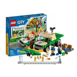 LEGO CITY 60353 MISJA RATOWANIA DZIKICH ZWIERZĄT zestaw dla dzieci +6 lat