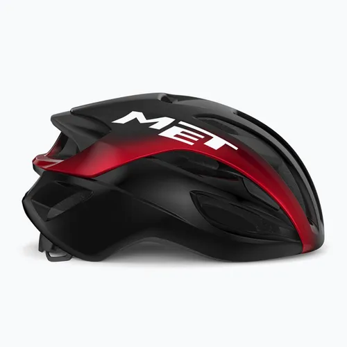 Kask rowerowy MET Rivale II Mips black/ red metallic glossy