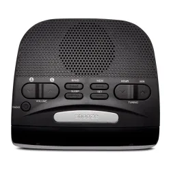 Radiobudzik Aiwa CR-15 AM/FM PLL Czarno-biały