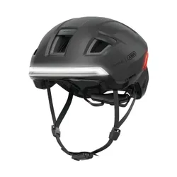 Kask rowerowy z kierunkowskazami ABUS Hyp-E volcano titan