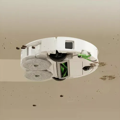 Robot sprzątający iRobot Roomba 515 Combo Funkcja mopowania Stacja oczyszczająca Tworzenie mapy pomieszczenia 70dB Funkcje AI Biały