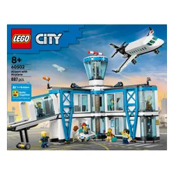 LEGO 60502 City Lotnisko z samolotem