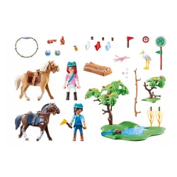 Playmobil Spirit 70330 Турнир На Реке