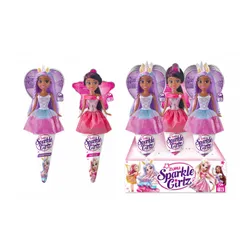 ZURU Sparkle Girlz Кукла 10,5 дюймов Принцесса и Единорог коробка из 12 штук