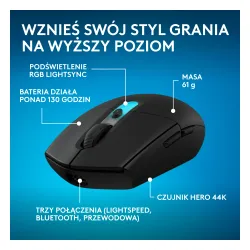 Myszka gamingowa Logitech G305 X Superlight Czarny