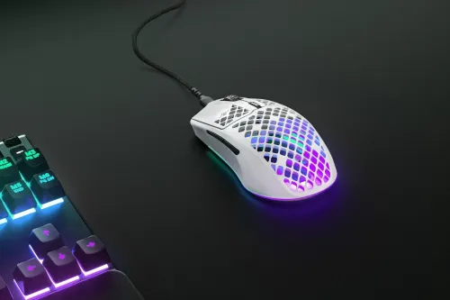 Myszka gamingowa SteelSeries Aerox 3 2022 Biały