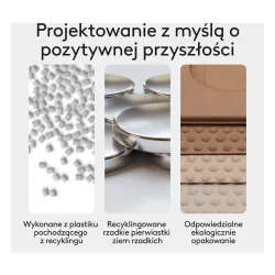 Myszka Logitech Mobi Fold Biały