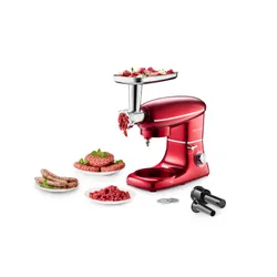 Robot kuchenny planetarny MOZANO Rob 02 1400W z blenderem kielichowym Czerwony