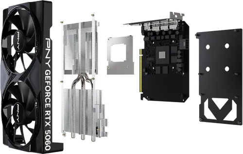 Karta graficzna PNY GeForce RTX 5060 OC Dual Fan 8GB DLSS 4