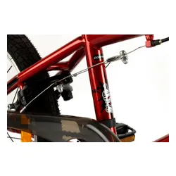 Rower dziecięcy CONTINO Noisy Boy 20 cali dla chłopca Czerwony
