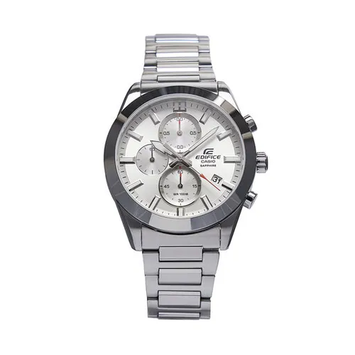 Casio Edifice Safir Kronograf Saati EFB-710d-7avuef Silver