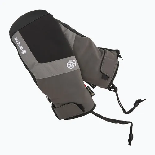 Rękawice snowboardowe męskie 686 Gore-Tex Linear Under Cuff Mitt charcoal