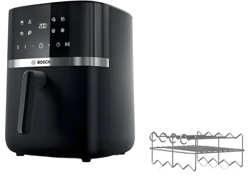 Air Fryer Frytkownica beztłuszczowa BOSCH Serie 4 MAF462B1 z dwoma grzałkami 7 automatycznymi programami