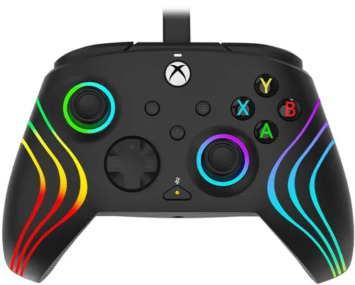 PDP Pad Afterglow Wave Black для Xbox-проводная