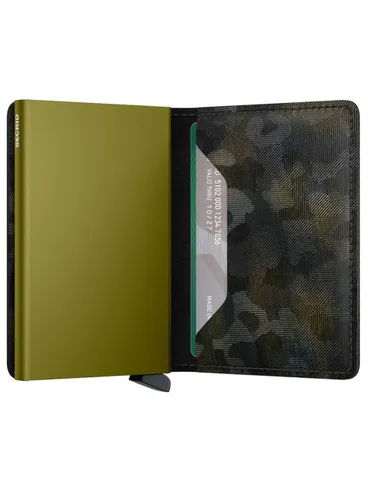 Portfel RFID Secrid Slimwallet Jungle - moss