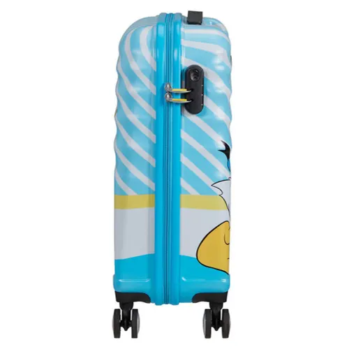 Walizka kabinowa American Tourister Wavebreaker Disney - Donald blue kiss